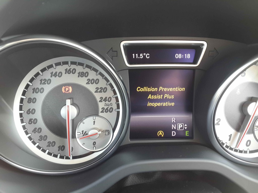 Collision Prevention Assist Plus Inoperative Fiddlings